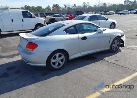 2006 Hyundai Tiburon Gs from USA, damaged, VIN KMHHM65DX6U204100